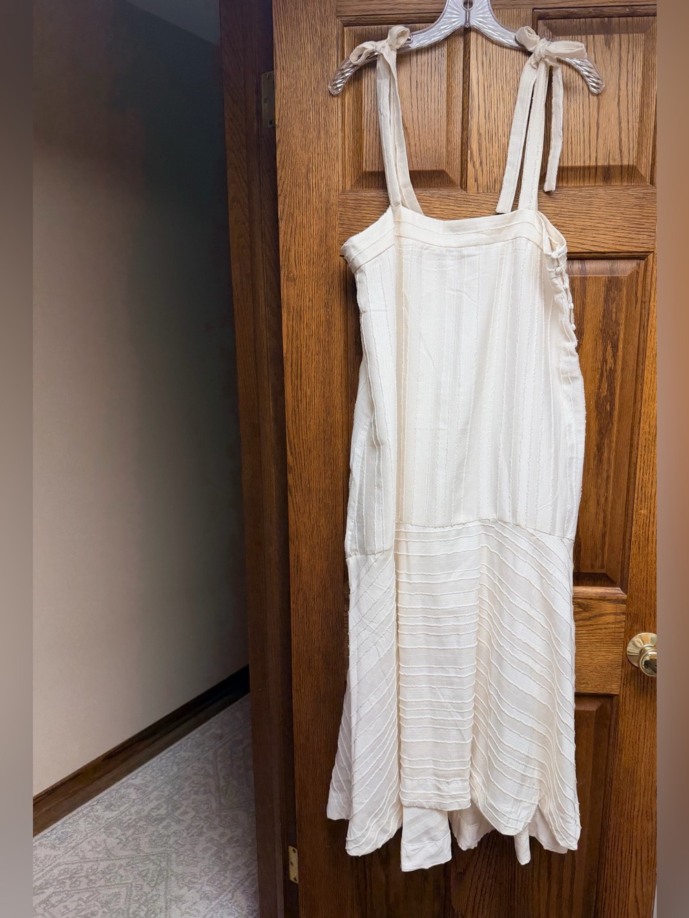 Anthropology En Saison Square-Neck A-Line Dress